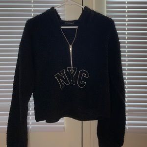 NYC fleece hoodie